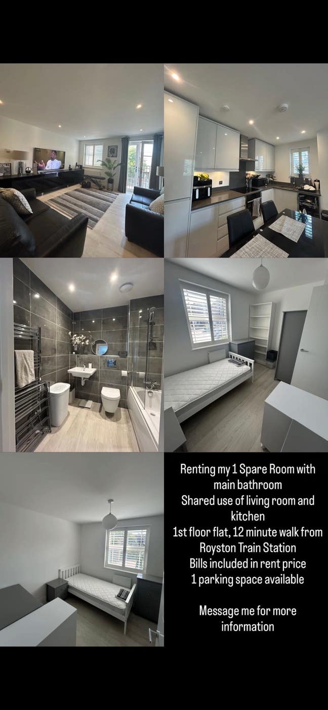 Furnished Bedroom with own bathroom Main Photo