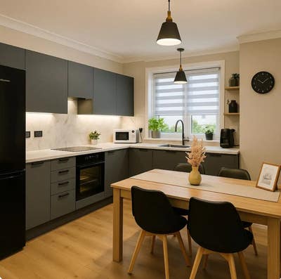Spacious 2-Bedroom Ground Floor Flat - Murrayburn Main Photo