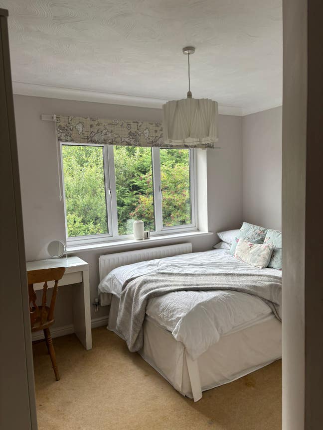 Bright, double room in quiet shared house Main Photo
