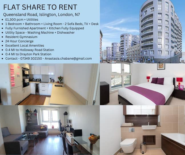 Room available in a two bedroom Muslim flat Main Photo