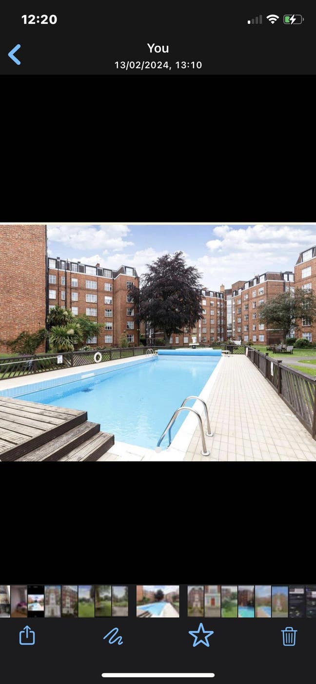Large, top floor double bedroom .  Main Photo