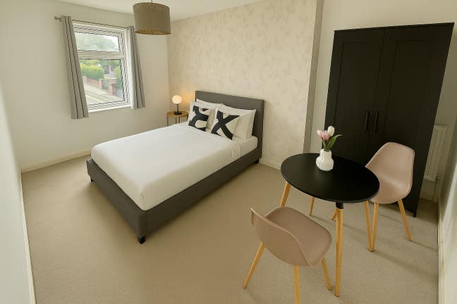  Paisley large  1 double bedroom  private garden Main Photo