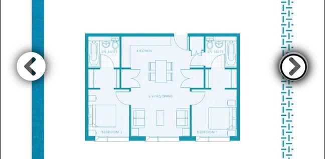 1 double bed, ensuite - Castlefield Main Photo