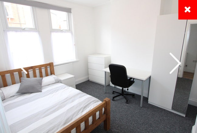 Bedroom in 4 bed 2 bathroom Lboro House Main Photo
