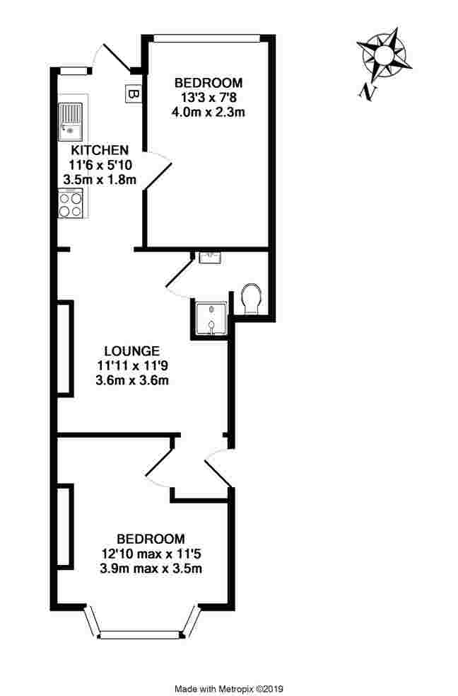 32 Elmside 2 Bedroom Ground floor flat Main Photo