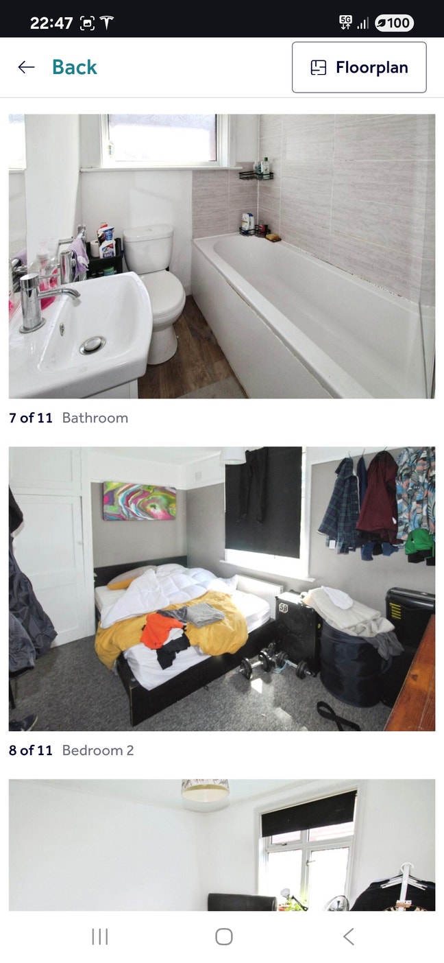 Large double bedroom in 3 bed semi Main Photo