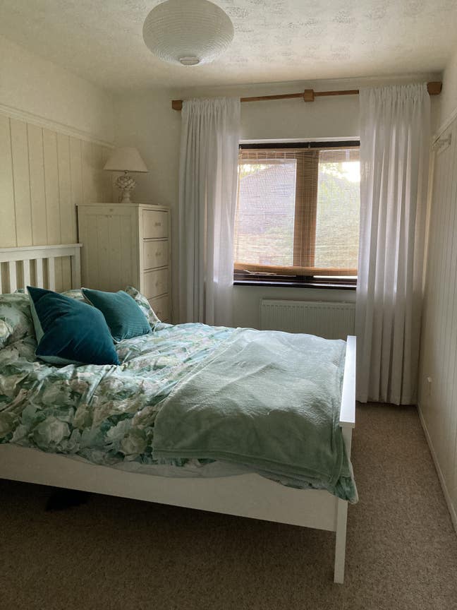 Bright double room in quiet house with garden Main Photo