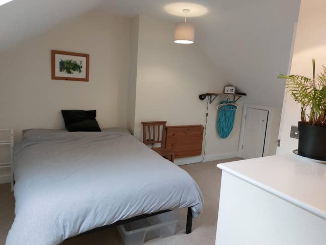 Spacious attic bedroom in modern home Main Photo