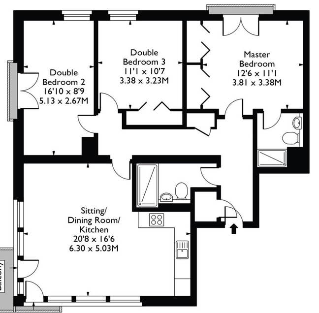 2 Bed Stunner in Edinburgh! Main Photo