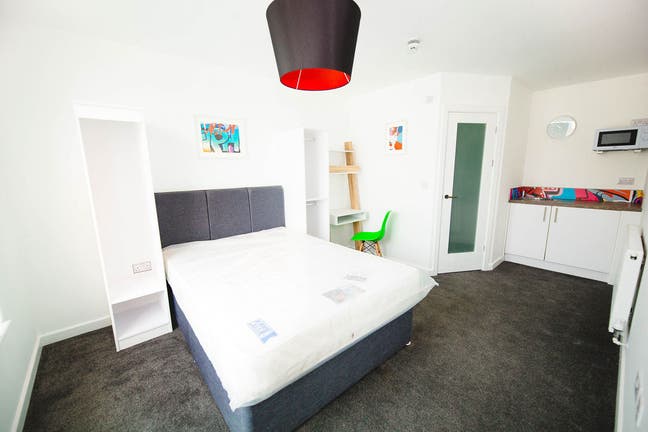 Ensuite Double Room. Bills Inc. Brynmill, SA1. Main Photo