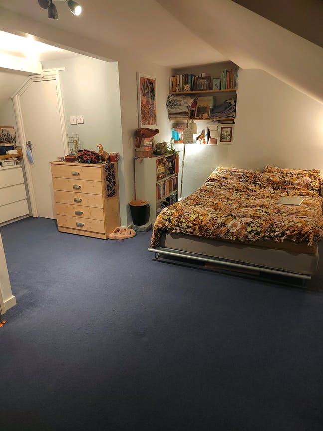 Very large, bright attic room with en-suite Main Photo