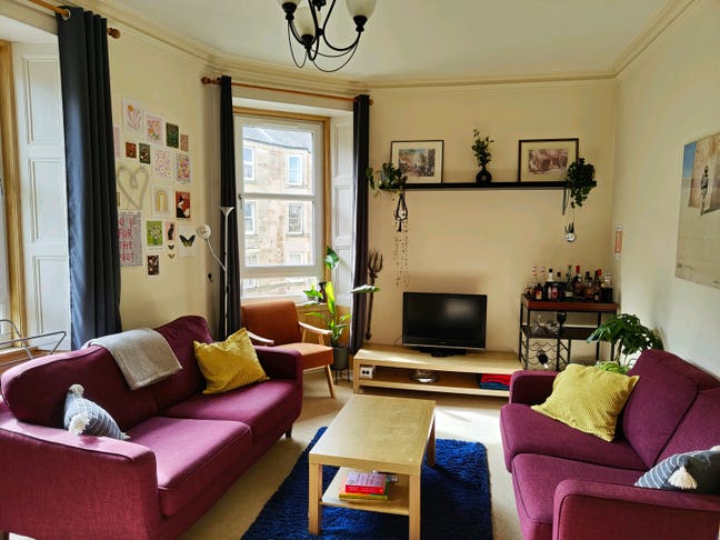 Cosy Dalry Flat - Double Room Main Photo