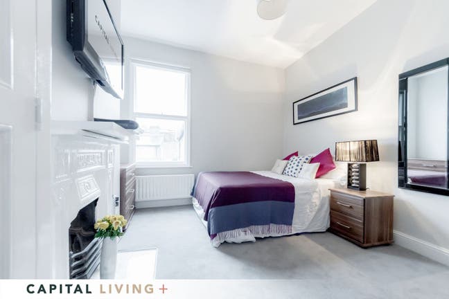 Lovely Double Bedroom – SW6 Fulham Main Photo