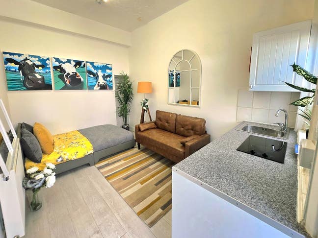 Self contained studio opposite Queens Park  Main Photo