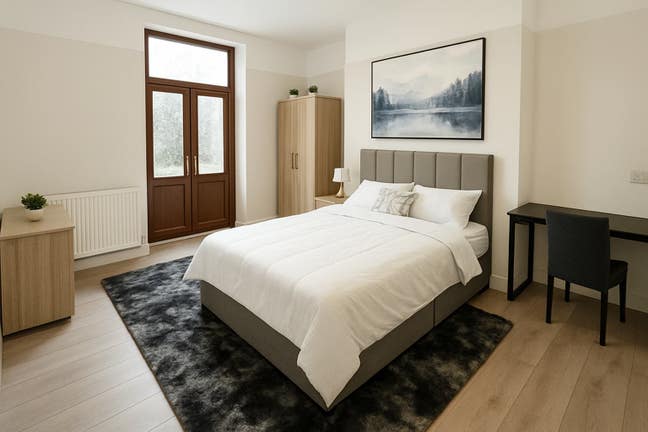 Exceptional large modern double room available Main Photo