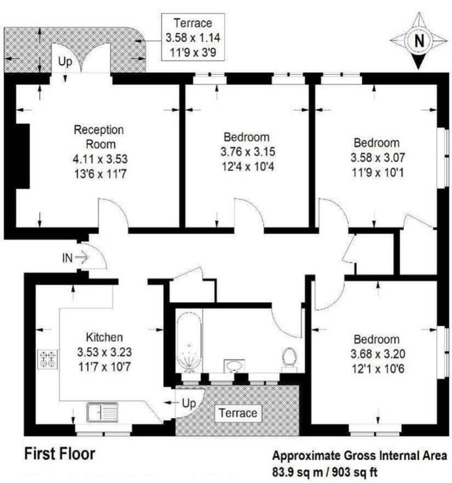 2 Dbl Rooms Available on Private Road in Lee Main Photo