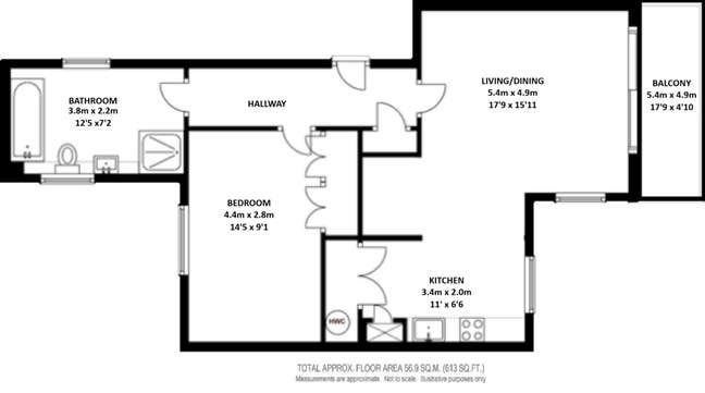 1 Bed Flat, St Martins Place, BN2  Main Photo