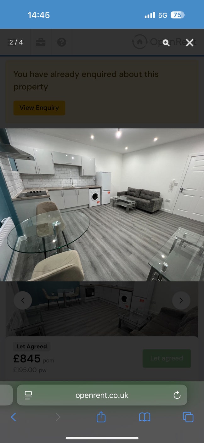1 bedroom flat at Mersey way city center available Main Photo