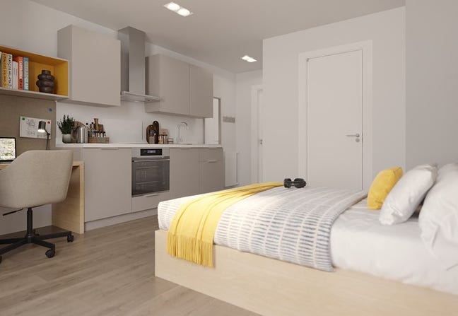 Studio Flat - Brigg Point, central Bristol Main Photo