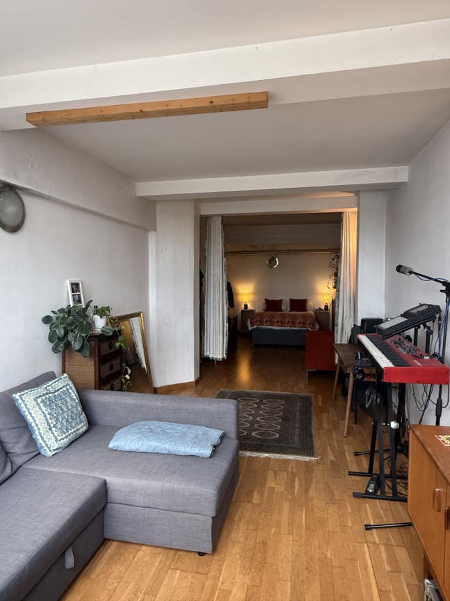 3 months sublet for large studio bedroom in Hoxton Main Photo