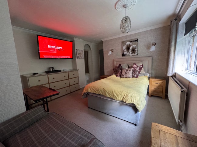 Bright large double  + seater sofa  Main Photo