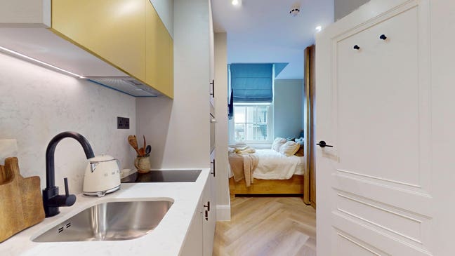 -Modern Studio Flat to Rent in Chelsea,Gym, Cowork Main Photo