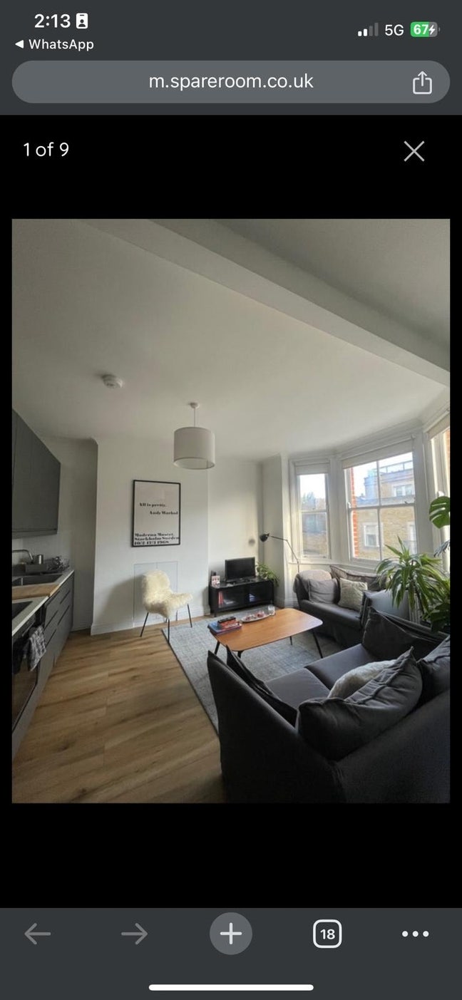 Double room in Clapham Common Main Photo