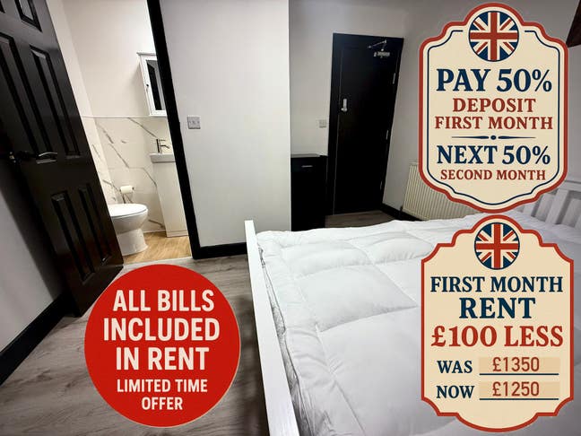 £1350 pcm |  1 Bedroom Flat | Private Garden Main Photo