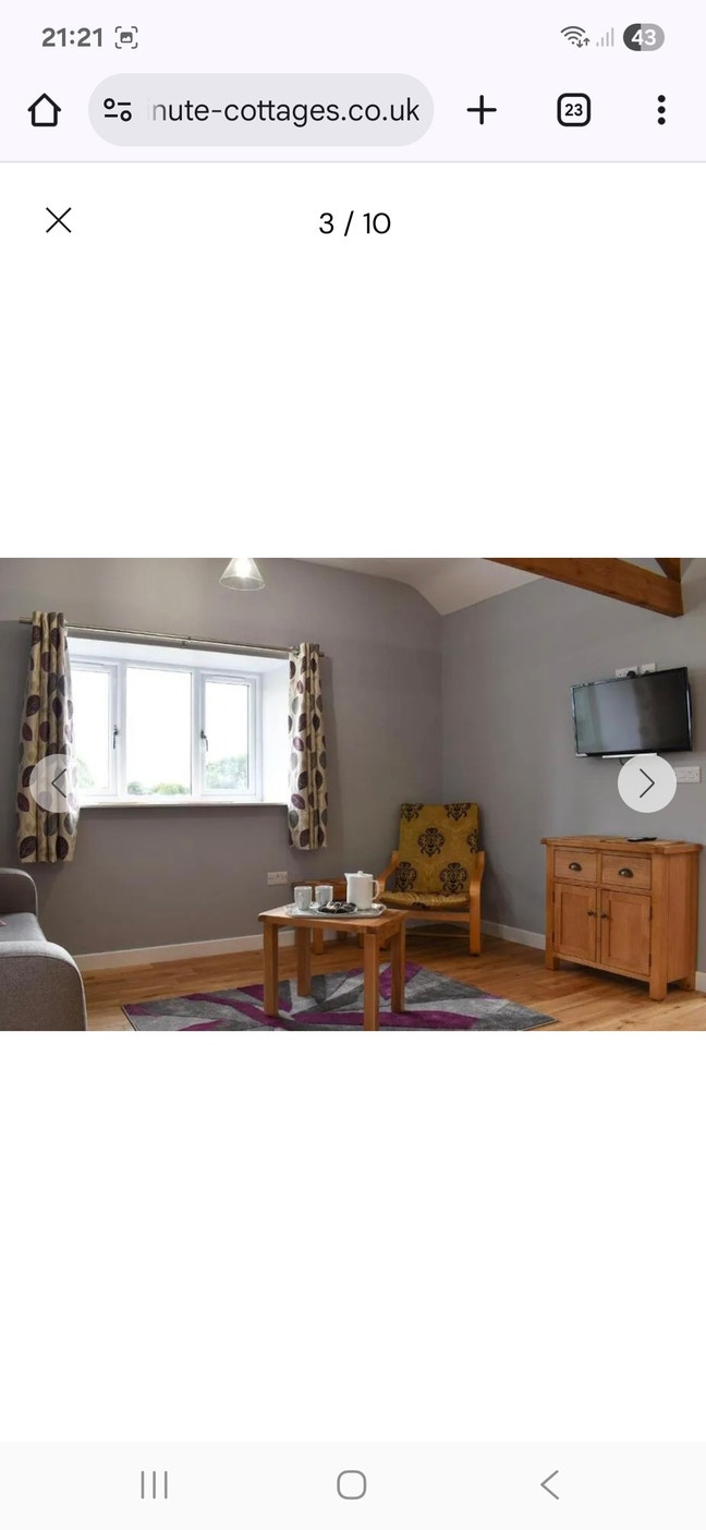 A one bed holiday cottage available for the winter Main Photo