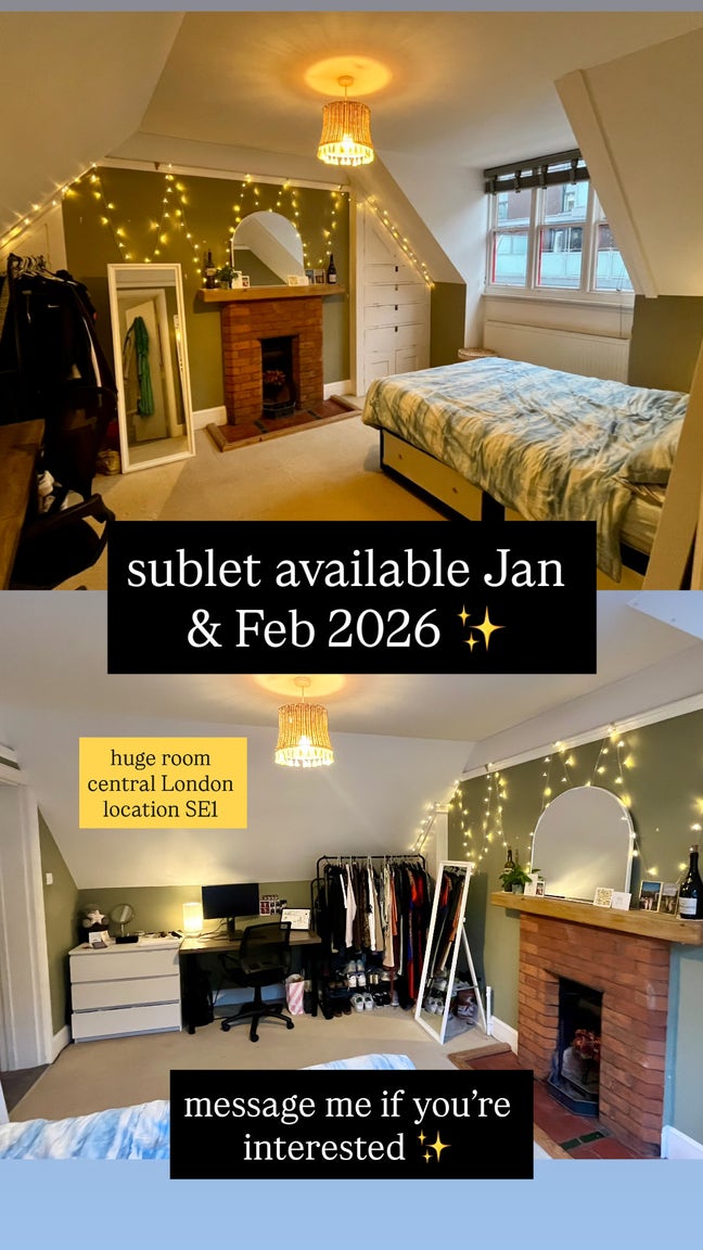 Large double room, central location, 2 month let Main Photo