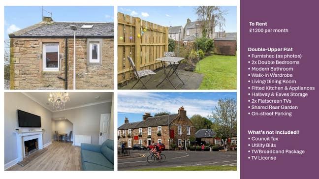 2 Bed Maisonette, Station Road, EH25 Main Photo