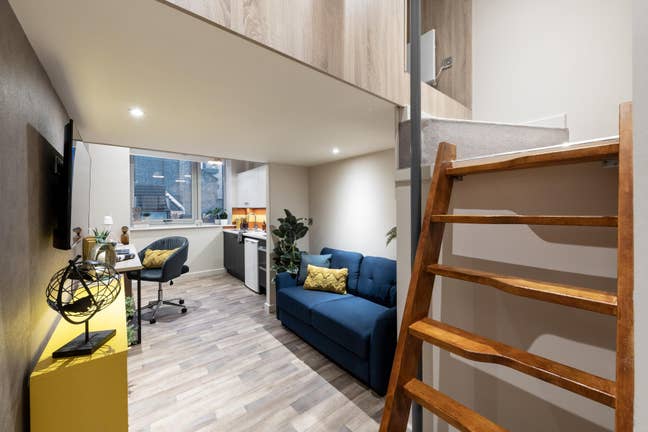 Leicester One - Luxury Double Studio Ensuite Room  Main Photo