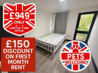 1-Bed Studio Private Garden - Avail Discount! Main Photo