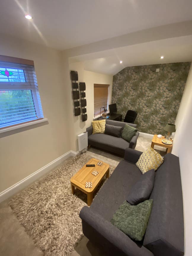 Large bedroom and sole use of living room  Main Photo