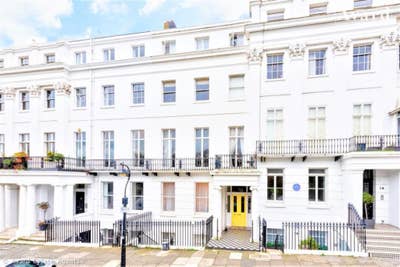 Large & bright 2-bedroom top floor Sussex Sq flat Main Photo