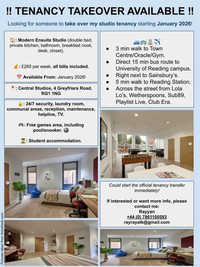 Central Studios Student Accommodation!! Main Photo