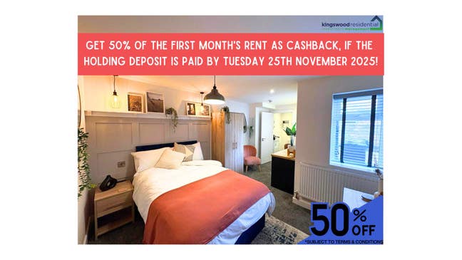 Bennett Stylish Double Bedroom + Ensuite BILLS INC Main Photo