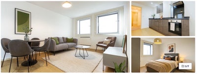 Short term let, whole 1 bed flat in Manchester Main Photo