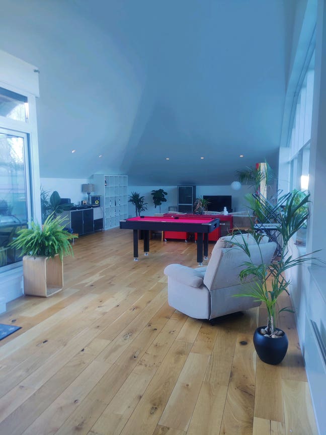 Double room with rooftop balcony on lizzie line Main Photo