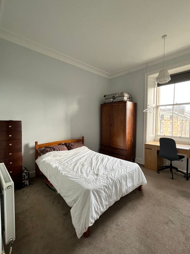 Bright room available at the top of Leith Main Photo