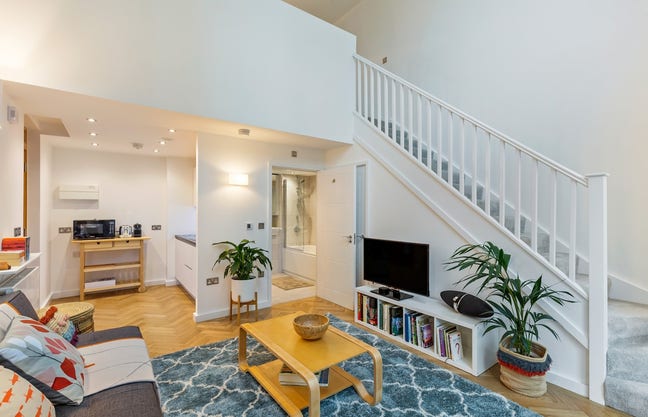 One bed mezzanine studio flat Main Photo