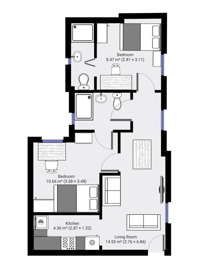En-suite bedroom available in two bedroom house  Main Photo