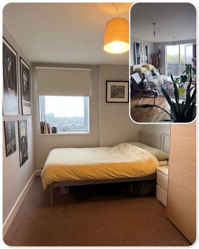 Bright Double Room short let in Stepney/Bethnal Main Photo