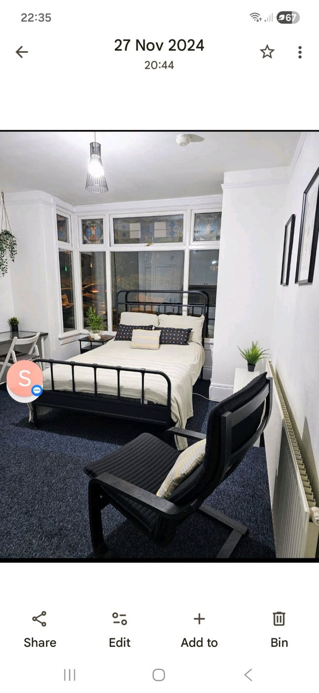 Ready Dec!1 bed flat all incl.Nr Train st Main Photo