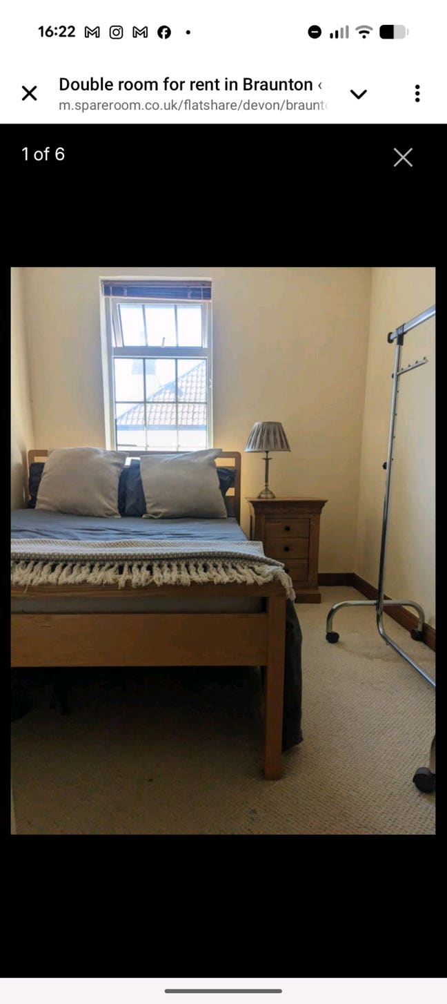 Double room available in the center of Braunton Main Photo