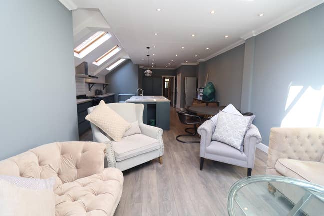 Dreamy West London House - Living Room and Garden Main Photo