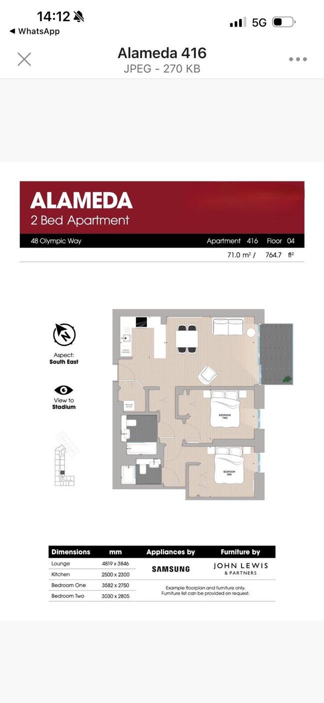 Private en-suite double bedroom in modern apartmen Main Photo