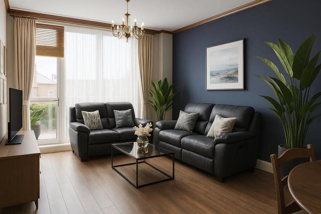 Entire 1-bedroom spacious flat in Centre Main Photo