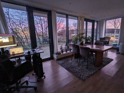 Large canalside 2 bed 2 bath Hackney Wick flat Main Photo