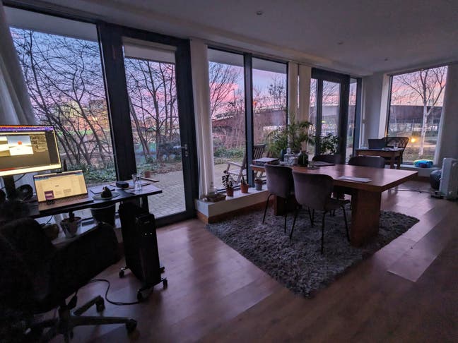 Large canalside 2 bed 2 bath Hackney Wick flat Main Photo